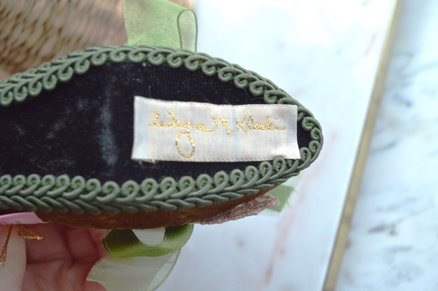 Vintage Katherine's Collection Victorian-Style Decorative Shoe Figurine