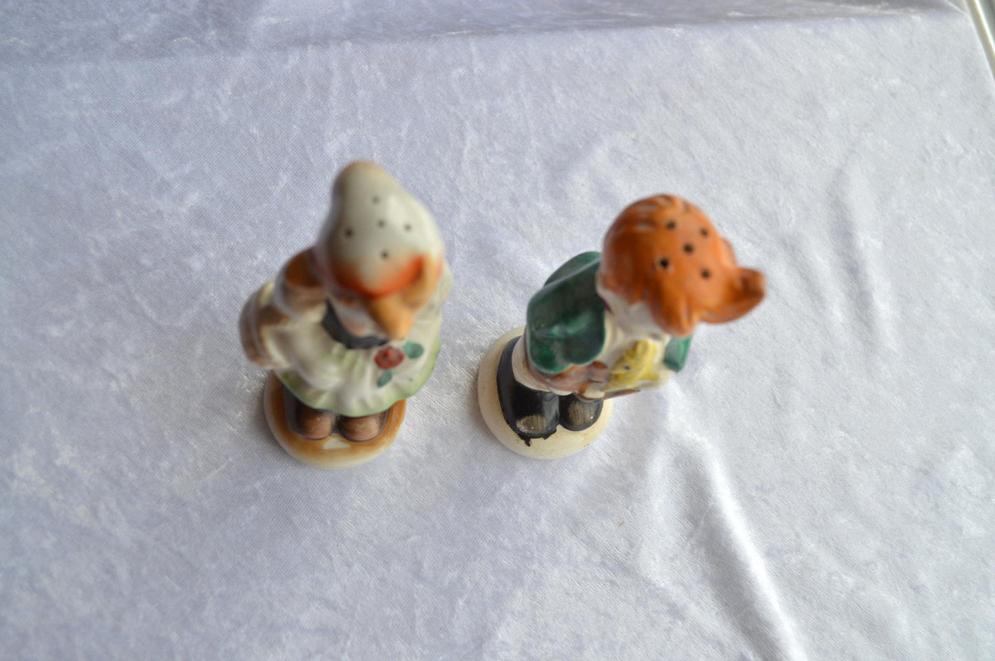 MCM Hummel Style Dutch Boy and Girl Salt and Pepper Shaker Set
