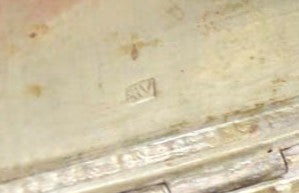 Antique Victorian Solid Silver Card Case/Wallet – Engraved Birds & Florals