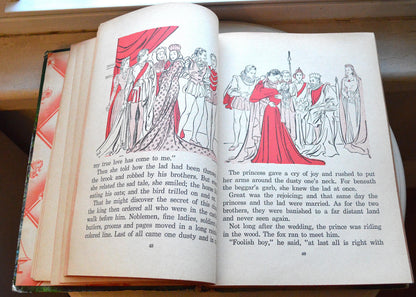 1950 Fairy Tales Hardcover Book, Katharine Gibson, Isobel Read Whitman