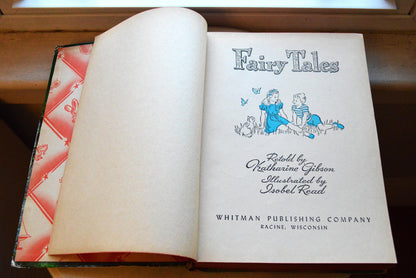 1950 Fairy Tales Hardcover Book, Katharine Gibson, Isobel Read Whitman