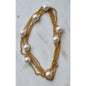 Vintage 1980s Extra Long 60" Faux Pearl Station Opera Sautoir Flapper Necklace