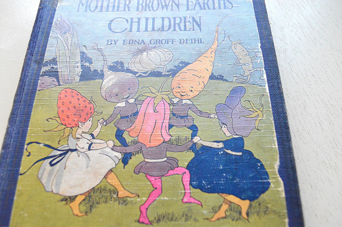 1927 Mother Brown Earth's Children Antique Book, Edna Groff Deihl