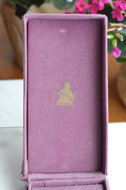 Vintage 1950s Guerlain Shalimar Extrait Perfume - Rosebud Amphora Bottle & Original Box