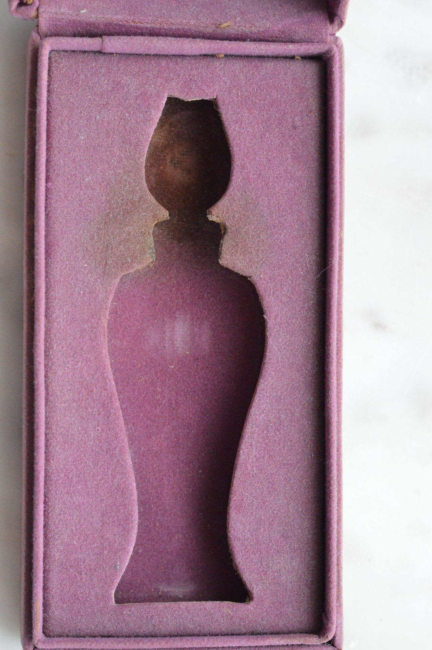Vintage 1950s Guerlain Shalimar Extrait Perfume - Rosebud Amphora Bottle & Original Box