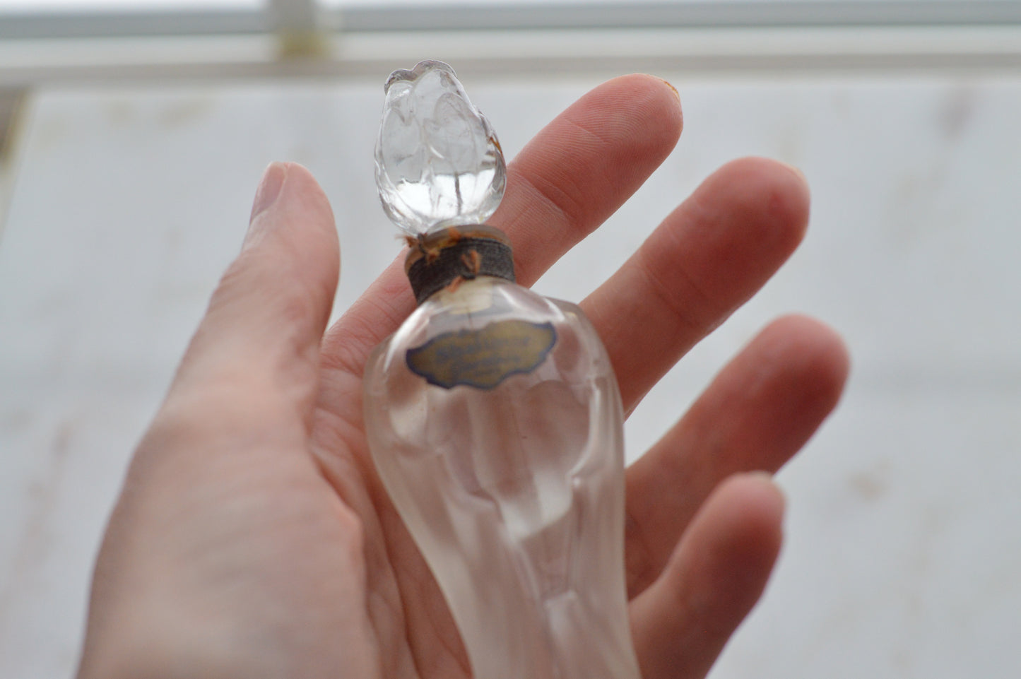 Vintage 1950s Guerlain Shalimar Extrait Perfume - Rosebud Amphora Bottle & Original Box