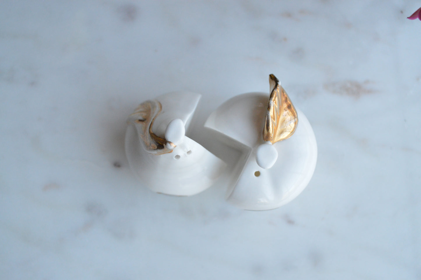 Vintage Apple and Pear Salt and Pepper Shaker Set