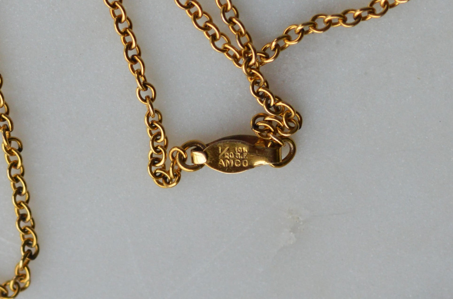 Vintage AMCO 10K Gold‑Filled Jewelry Set • Floral Rhinestone Necklace & Clip‑On Earrings • Sparkling Flower Set • 1960s–1970s GF Jewelry