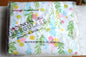 Vintage Cannon Irregulars No-Iron Muslin Full Fitted Sheet – Floral Print – 50/50 Cotton Polyester – NIP