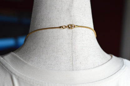 Vintage Gold Mesh Barrel Purse Necklace | 27" Snake Chain | MCM Pill Box Locket | Authentic Patina