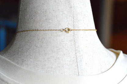 Vintage Van Dell 12K Gold Filled Necklace Set | Onyx & Pearl Pin-Pendant | 16" 1/20 12K G.F. Chain | Victorian Revival