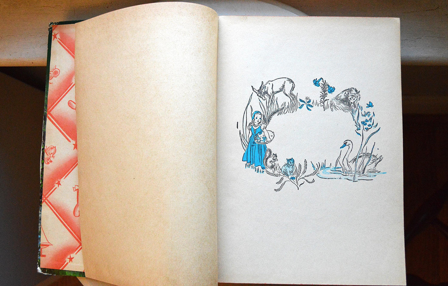 1950 Fairy Tales Hardcover Book, Katharine Gibson, Isobel Read Whitman