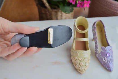 Vintage Victorian Style Shoe Figurines from the "Just the Right Shoe" Collection