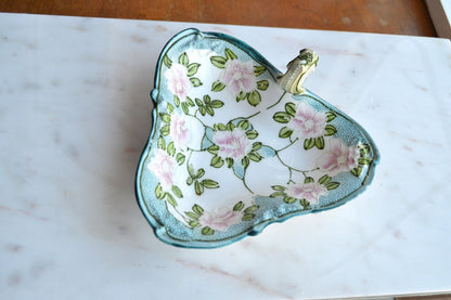 Antique Nippon Moriage Nappy/Candy or Nut Dish