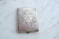 Antique Victorian Solid Silver Card Case/Wallet – Engraved Birds & Florals