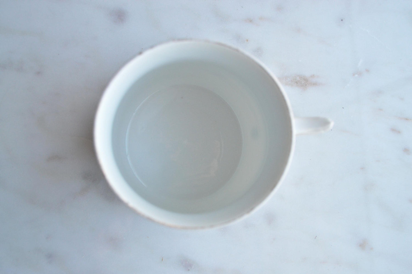 Antique Floral Munich Germany Munchner Kindl Porcelain Coffee Mug with Raised Embossing Detail