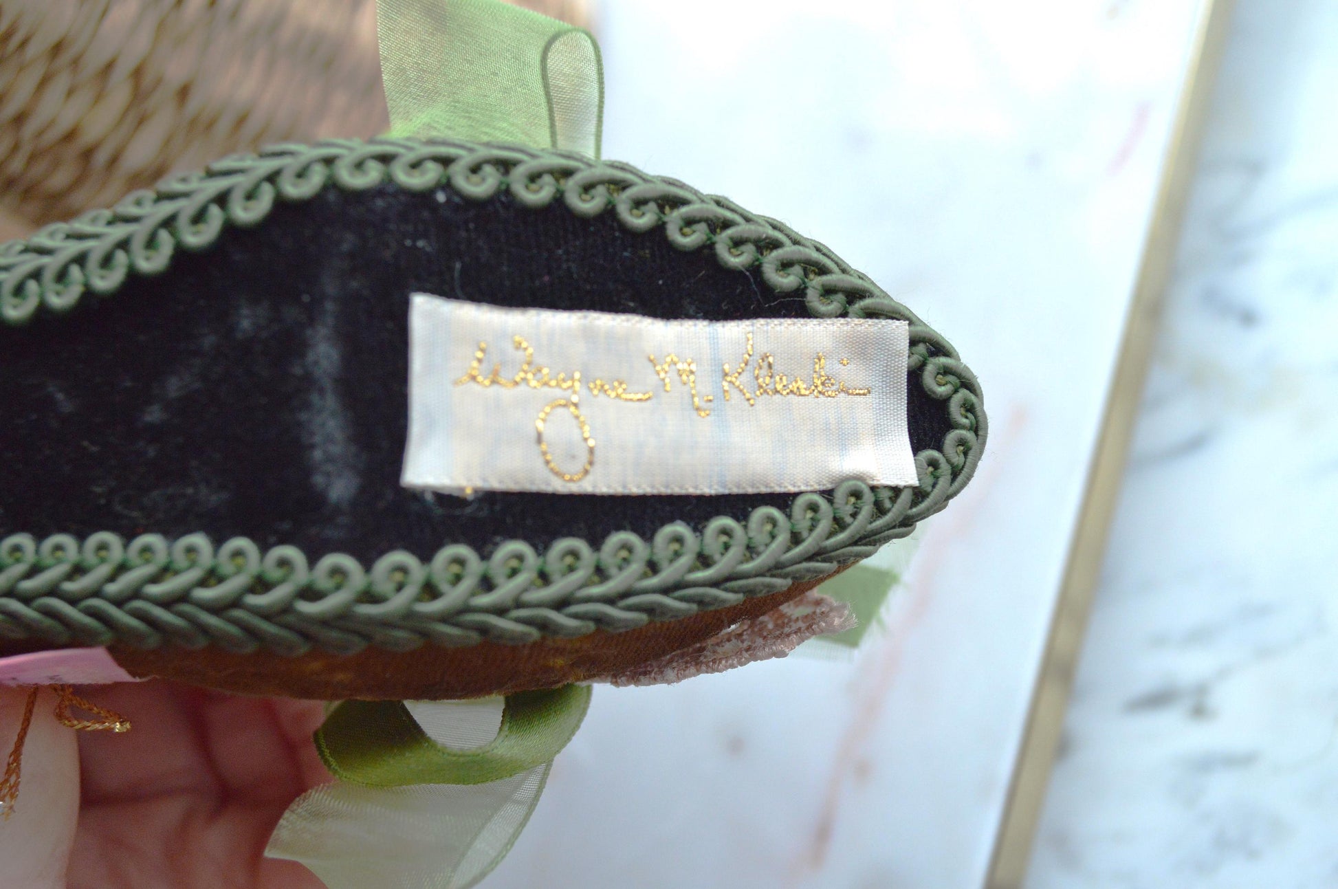 Vintage Katherine's Collection Victorian-Style Decorative Shoe Figurine
