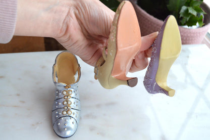 Vintage Victorian Style Shoe Figurines from the "Just the Right Shoe" Collection