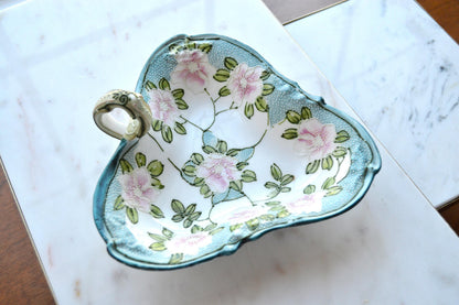 Antique Nippon Moriage Nappy/Candy or Nut Dish